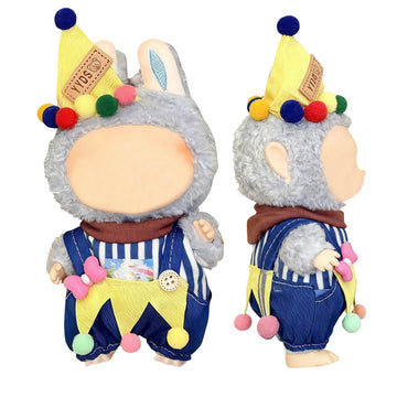 Clothes for Labubu, Doll Clothe Set for 15/17cm Lububu Doll, Stylish Adorable Dolls Clothes Accessories(Party Costumes)