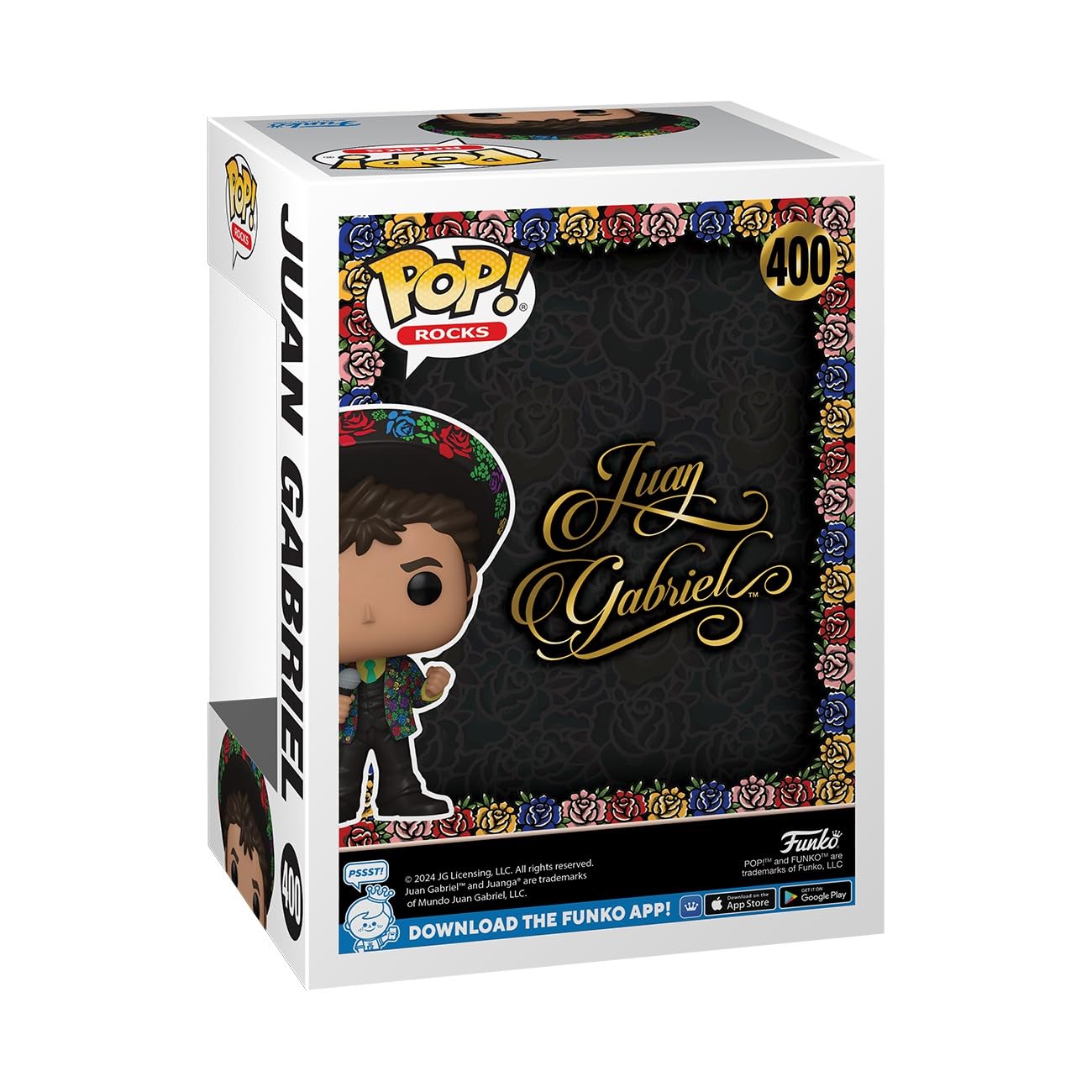 Funko POP! Rocks: Juan Gabriel - (Floral Mariachi) - Collectable Vinyl Figure - Gift Idea - Official Merchandise - for Kids & Adults - Music Fans