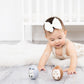 Pearhead Baby Wooden Wobble Toy Set, Raccoon and Hedgehog Balance Toys