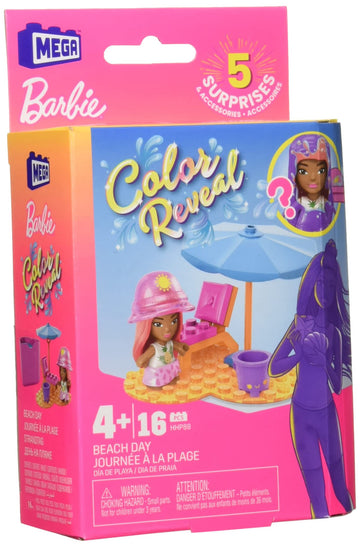 Mega Construx Barbie Color Reveal Coleccionables