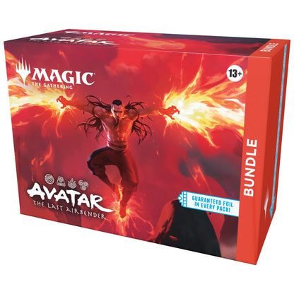 Magic: The Gathering | Avatar: The Last Airbender Bundle | Includes 9 Play Boosters, 30 Lands, 1 Foil Alt-Art Promo Card + Exclusive Accessories |