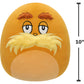 Squishmallows Original Dr. Seuss 12in The Lorax - Official Jazwares Plush (Medium-Sized)