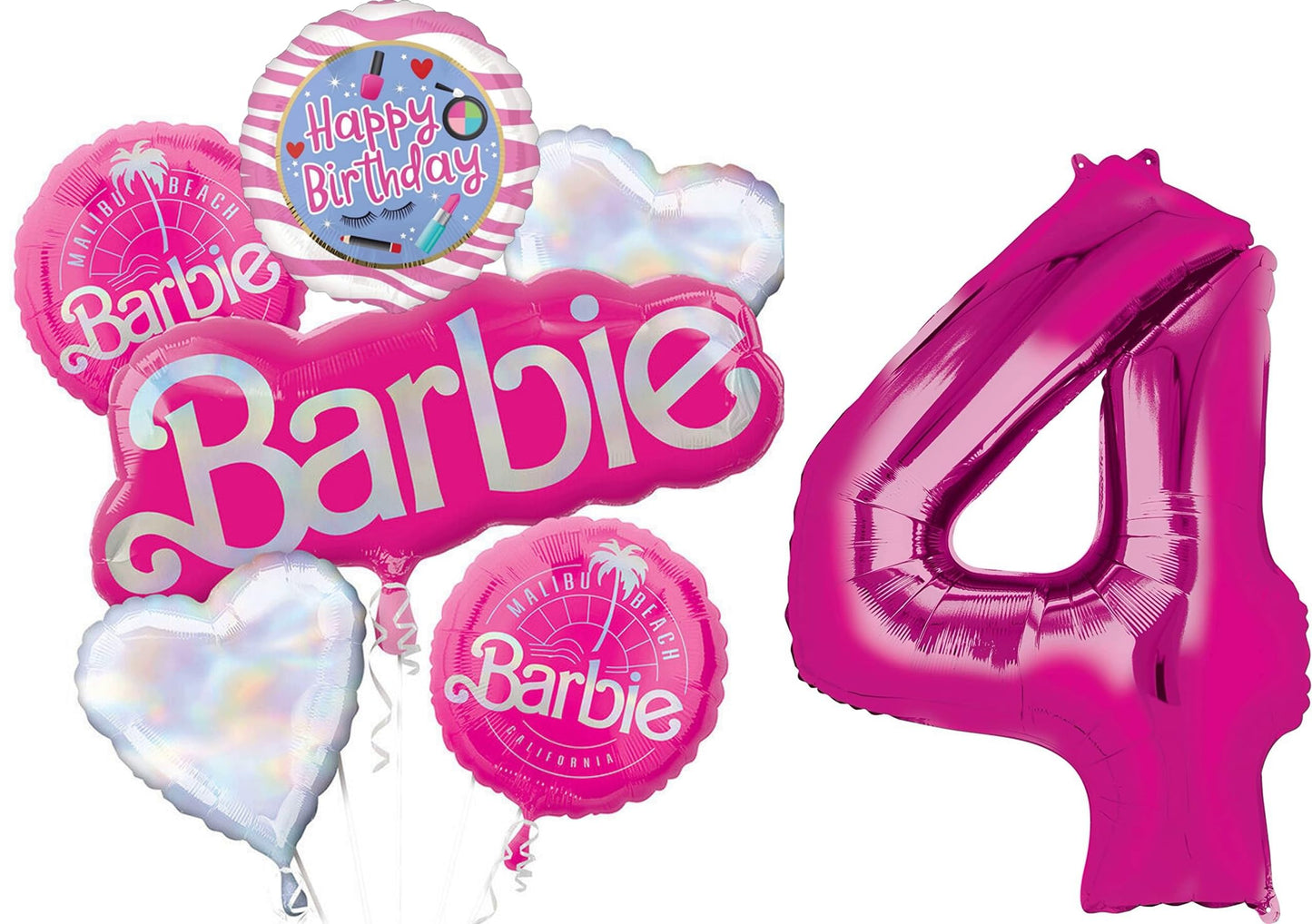 California Dreaming 4th Birthday Party Supplies Balloons Decorations