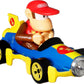 Hot Wheels Mario Kart Vehicle 4-Pack, Set of 4 Fan-Favorite Characters Includes 1 Exclusive Model, Collectible Gift for Kids & Fans Ages 3 Years Old
