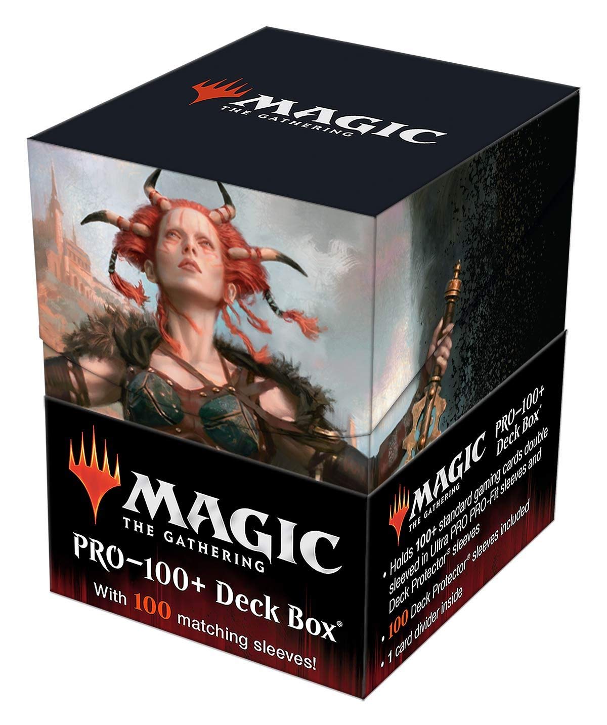 Commander Legends Jeska, Thrice Reborn 100+ Deck Box and 100ct Sleeves for Magic