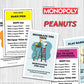Monopoly Peanuts Board Game, Play as Snoopy on Sled, Baseball Cap, Kite Eating Tree & More, Officially Licensed and Collectible Monopoly Game Based On
