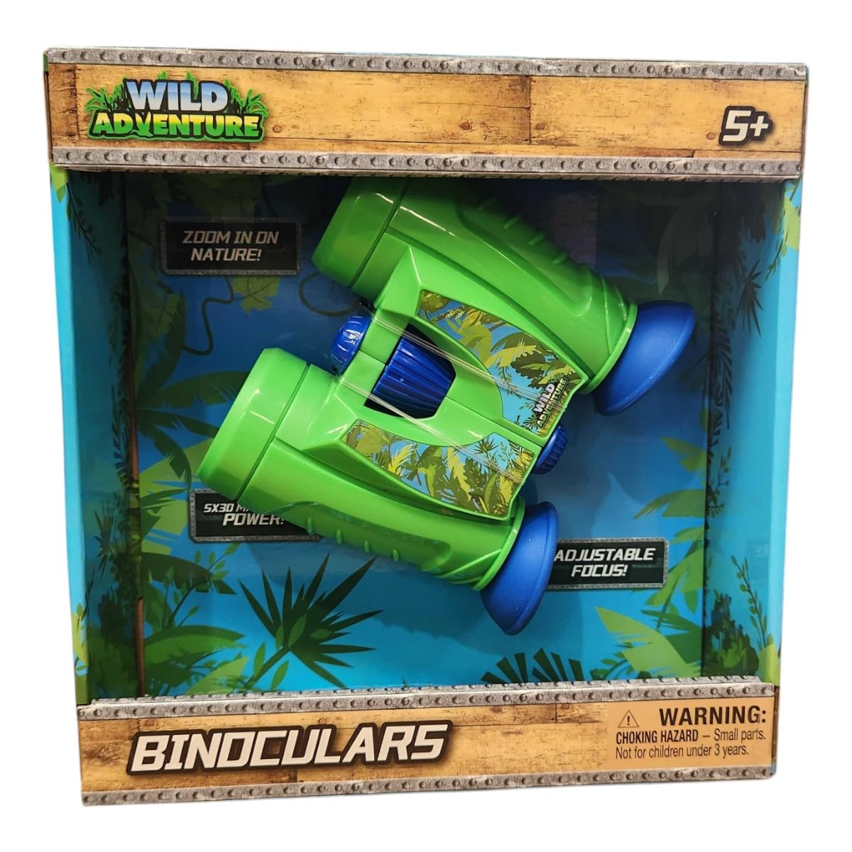 Wild Adventure Binoculars for Toddlers and Kids, Educational and Learning Gift, 3+
