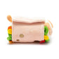 Anirollz Burrito Puppiroll Plush Pillow, Kawaii Puppy Dog, 6"