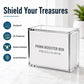 Booster Box Acrylic Case, Rounded Edge 8mm + 5mm Thick Clear Booster Box Protector for PKMN TCG | Magnetic Lid, UV Blocking & Dust Proof Display Case