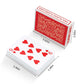 Timenued Plastic Playing Cards Waterproof Playing Cards 2 Pack,Decks of Poker Cards Set for Adults,Poker Size Regular Index,Suitable for Various Cards