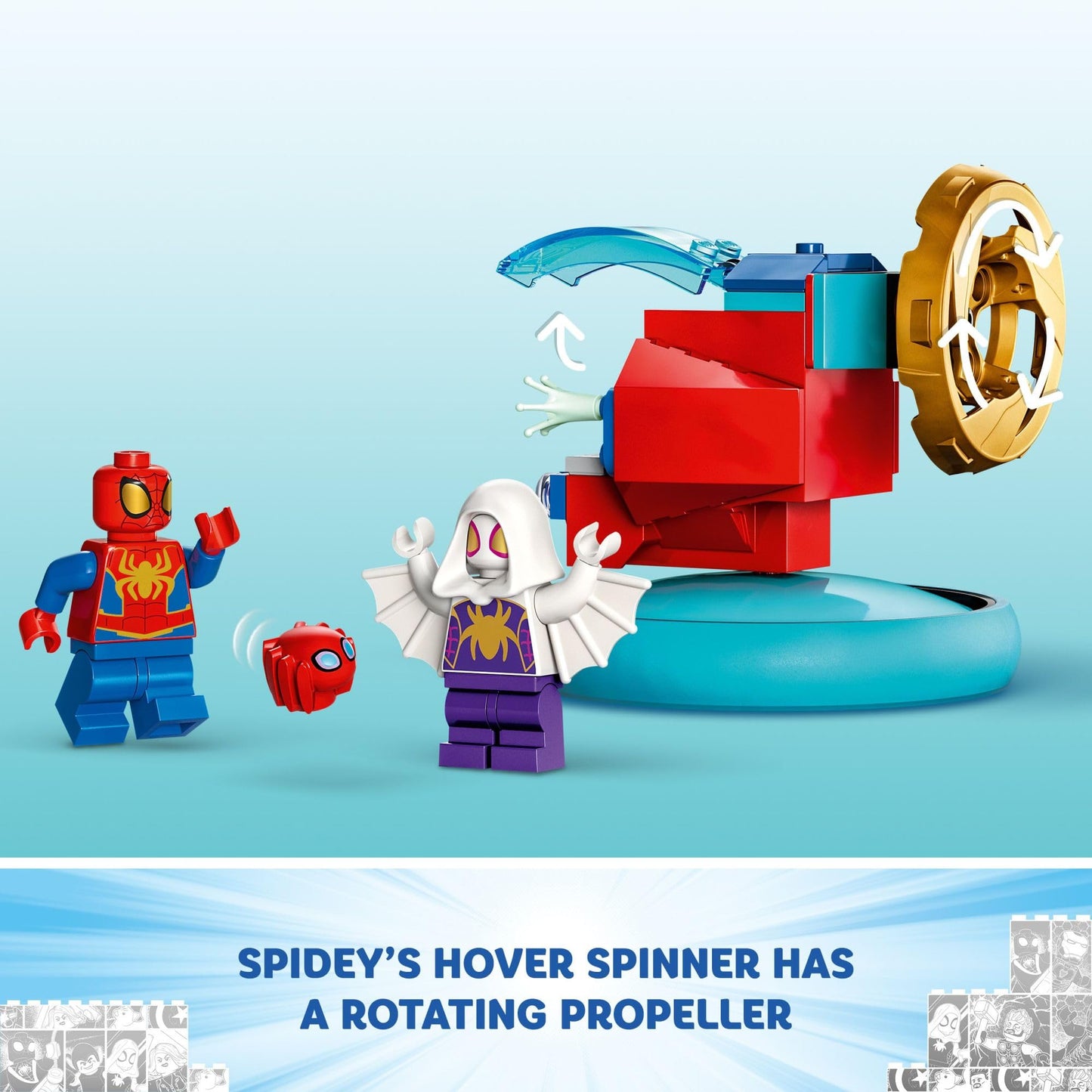 LEGO Marvel Spidey vs. Green Goblin, Super Hero Toy with Green Goblin Figure, Marvel Toy for Young Super Hero Fans, Spider-Man Toy for 4-6 Year Old