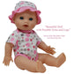 Drink and Wet Potty Training Baby Doll posable Dolls with Pacifier, Bottle, and Diapers - Helps Toilet Training for Kids (caucasian)