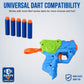 lififun Dart Blaster 2 Pack, Includes 2 Blasters, 20 Soft Darts Compatible with Nerf Elite Darts for Nerf Party Outdoor Toys, Ages 8+