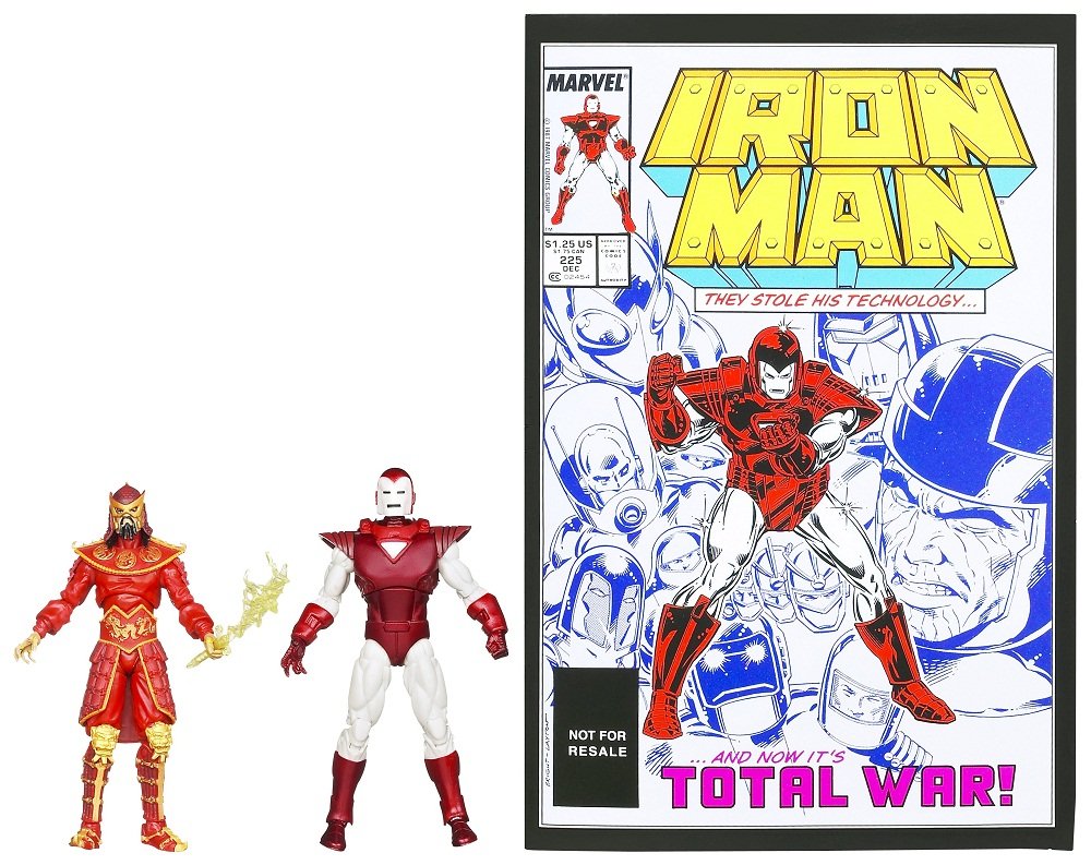 Silver Centurion vs. Mandarin - #225 Comic Book Action Figure 2-pack