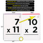 Think Tank Scholar Multiplication Flash Cards (150 Facts) Times Tables Flashcards - All Facts 1-12 for Kids in 3rd, 4th, 5th, 6th Grade - 6 Math Games