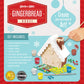 Works of Ahhh Holiday Craft Set - Gingerbread House Wood Paint Kit - Comes with Everything You Need