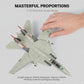 NUOTIE F-14 Tomcat US Navy VF-111 1/72 DieCast Fighter Model
