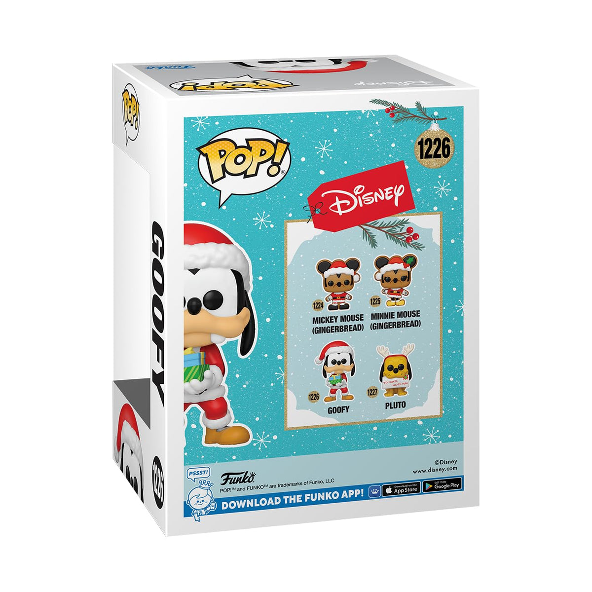 Funko POP! Disney: Holiday - Santa Goofy - Collectable Vinyl Figure - Gift Idea - Official Merchandise - for Kids & Adults - Movies Fans - Model