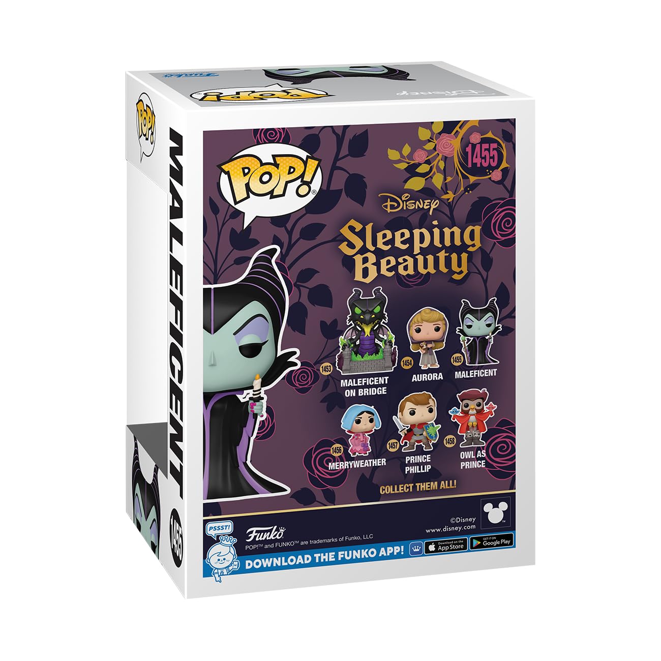 Funko POP! Disney: Sleeping Beauty 65th Anniversary - Maleficent with Candle - Collectable Vinyl Figure - Gift Idea - Official Merchandise - for Kids