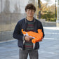 Nerf Minecraft Pillager's Crossbow, Dart-Blasting Crossbow, Includes 3 Elite Darts, Real Crossbow Action, Pull-Back Priming Handle