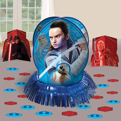 Amscan 280063 Star Wars Episode 8 Table Decorating Kit, 1 kit, Party Favor