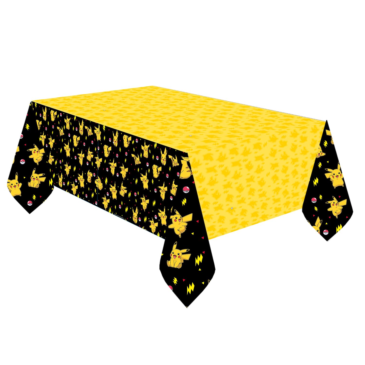 amscan Pokemon 9917108 Children's Birthday Party Paper Tablecloth 1.8 m x 1.2 m