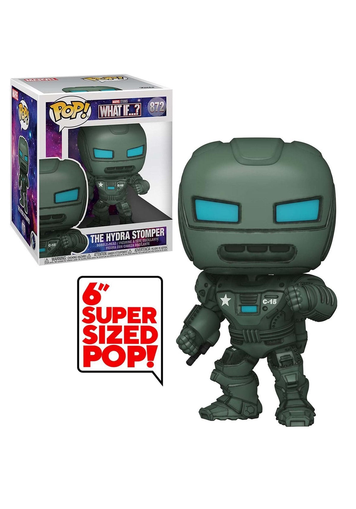 Funko Pop! Super Marvel: What If? - 6" The Hydra Stomper