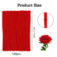 DVKKHD 100 Pcs Red Pipe Cleaners Bulk, 8mm Chenille Stems for DIY Craft