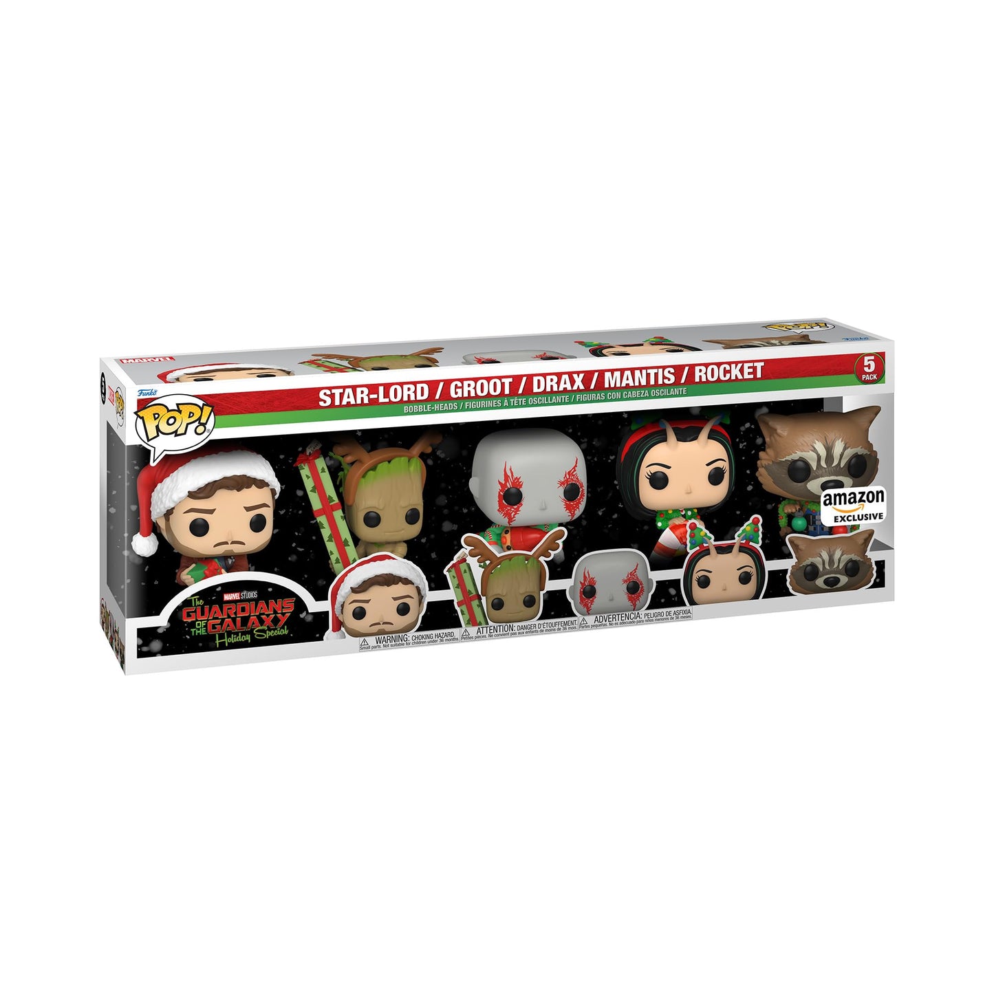 Funko POP! Marvel: Guardians of the Galaxy 5 Pack - Amazon Exclusive