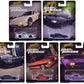 Hot Wheels Fast & Furious Die-Cast Cars Collection, 5-Pack Set, Mazda RX-7, Nissan Skyline, Dodge Charger, Alfa Romeo, Plymouth HNW-956K