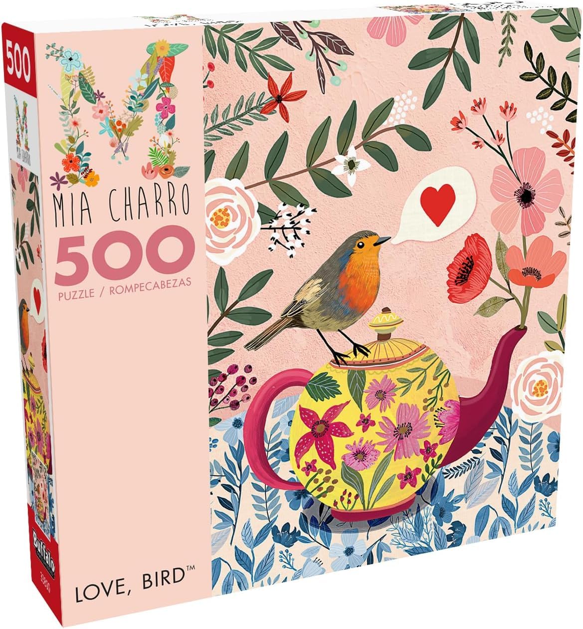 Buffalo Games - Love, Bird - 500 Piece Jigsaw Puzzle for Adults