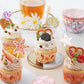 36Pcs Mermaid Cupcake Toppers for Sea Ocean Birthday Theme Party Supplies