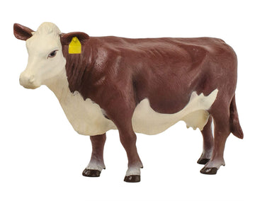 Little Buster Toys Hereford Family Set: Hereford Cow, Bull, and Calf; 1/16th Scale