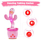 SANJOIN Dancing Talking Cactus Toy for Baby Toddlers, Baby Girl Toys with Adjustable Volume, Mimicking, Recording & Singing. Baby Toys for Girls