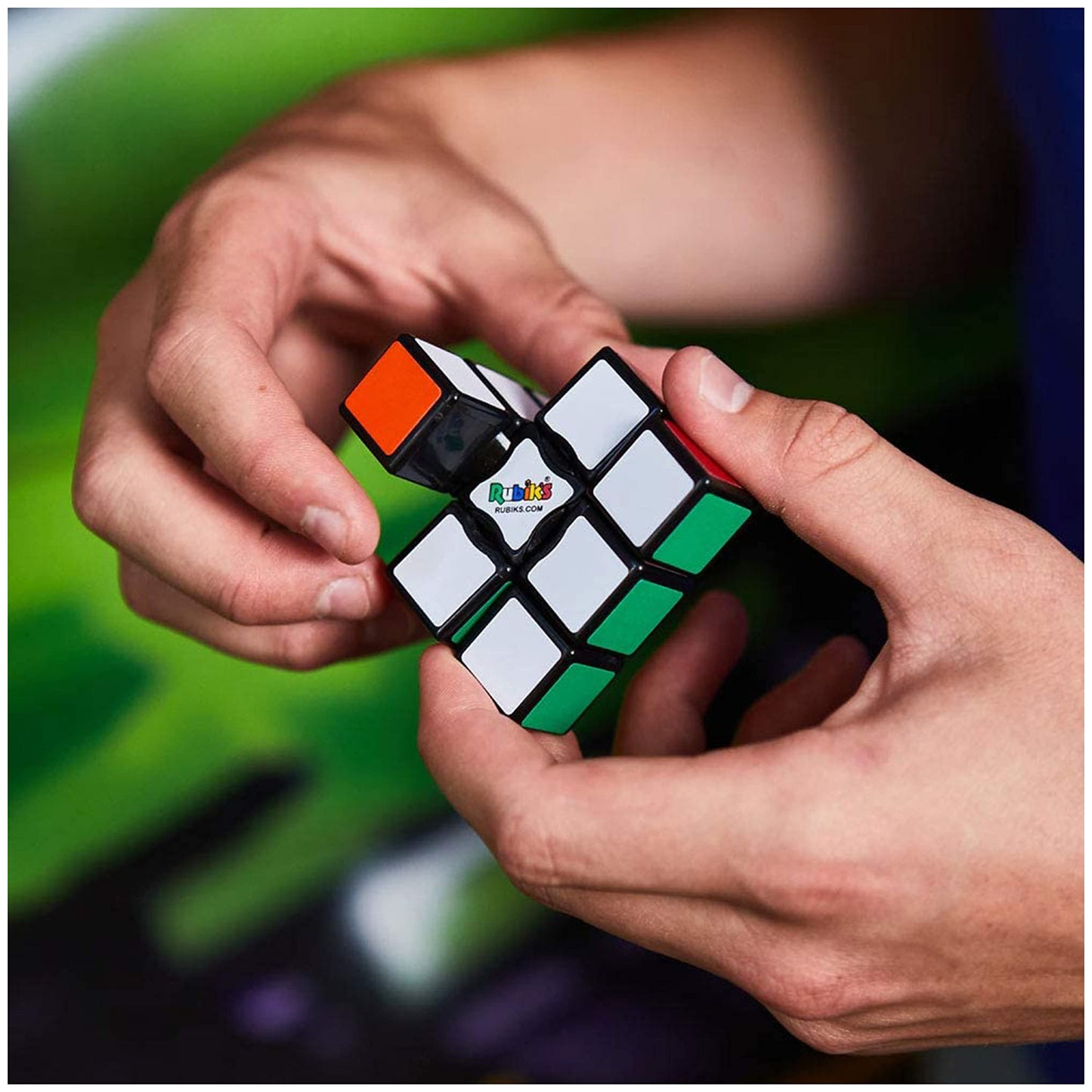 RUBIK'S, SPIN MASTER Rubik's 3x1 Edge Original Cube Beginner Professional Color Cobination Puzzle Problem Solving One Layer Suitable for Kids Age 8+