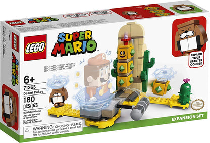 LEGO Super Mario Desert Pokey Expansion Set 71363 Building Kit; Toy for Creative Kids to Combine with The Super Mario Adventures with Mario Starter