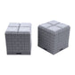 EnderToys Locking Dungeon Tiles - Bridge Over Lava, Terrain Scenery Tabletop 28mm Miniatures Role Playing Game, 3D Printed Paintable