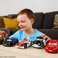 Disney Cars Toys Track Talkers Lightning McQueen, 5.5-in, Authentic Favorite Movie Character Talking & Sound Effects Vehicles, Fun Gift for Kids Aged