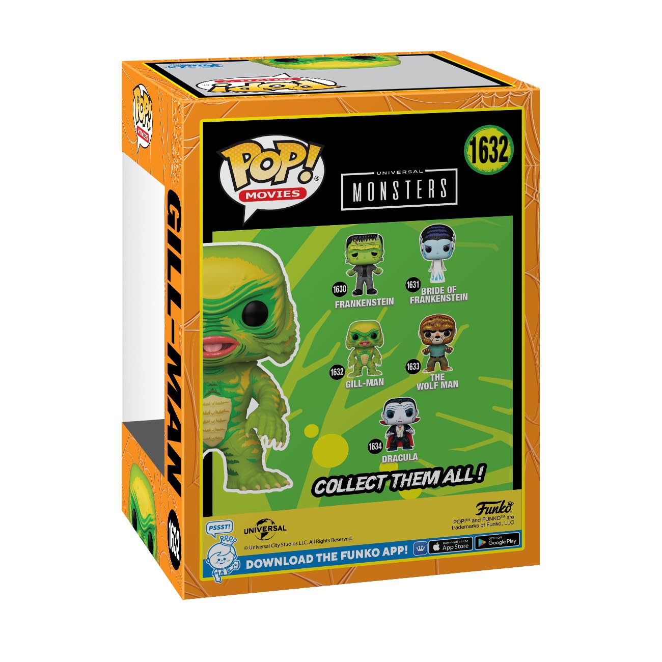Funko POP! Movies: Universal Monsters - Gill Man - Collectable Vinyl Figure - Gift Idea - Official Merchandise - for Kids & Adults - Horror Fans