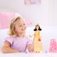Mattel Disney Princess Toys, Belle Fashion Doll with 2 Looks, 9 Accessories, 2 Snap-On Bodices & 2 Skirts, 2-in-1 Stories Inspired by Movie