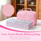 American Mahjong Tile Set with Portable Handbag - 166 Premium Tiles & Complete Accessories, 3 Dice, Chips, Wind Indicator & Full-Color Rulebook