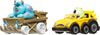 Hot Wheels Toy Cars, Set of 2 RacerVerse Die-Cast Vehicles with Character Drivers Optimized for Performance on RacerVerse Track (Styles May Vary)