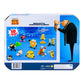 Minions Despicable Me 4 - Mega Battle Countdown Calendar | 10 2inch surprise collectible toy figures inside in the form of Mini Minion figures
