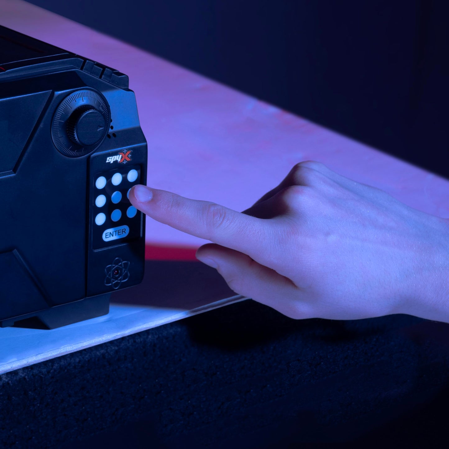SpyX / Alarm Safe. Top-Secret Gadget for Spy Kids to Protect Your Valuables! Key in Your Secret Code Or Password. Alarm Sounds If Someone Tries to