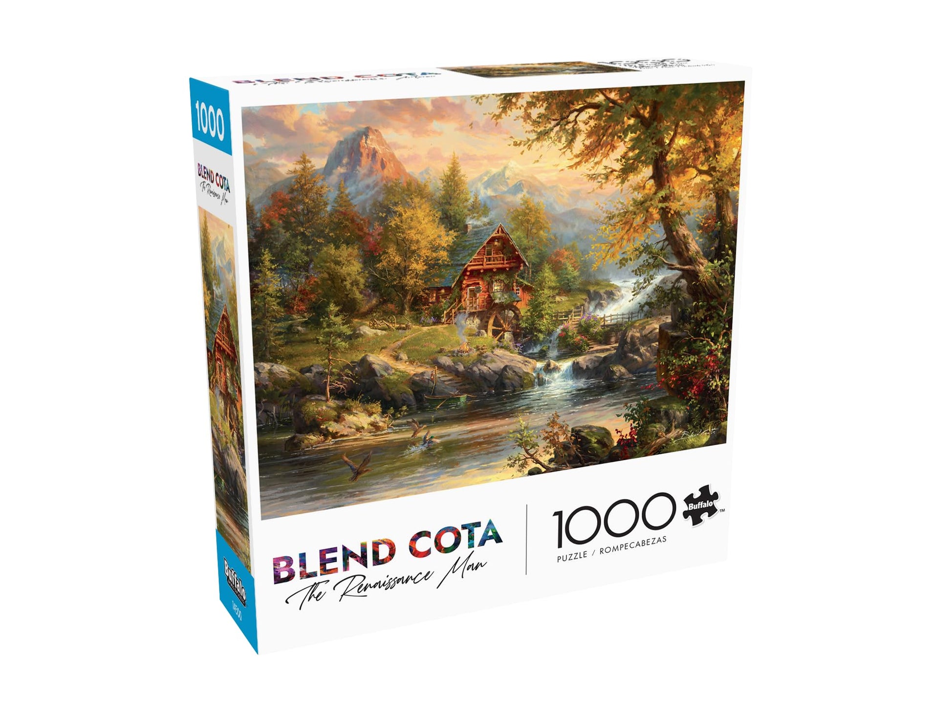 Buffalo Games - Summer Cabin - 1000 Piece Jigsaw Puzzle for Adults