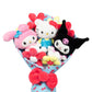 Jazwares Hello Kitty and Friends - 12-inch Plush Celebration Bouquet - 9 Plush Included - Officially Licensed Sanrio Product from