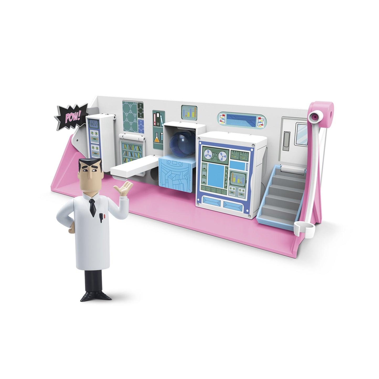 The Powerpuff Girls 6028023 Flip to Action Doll Play Set