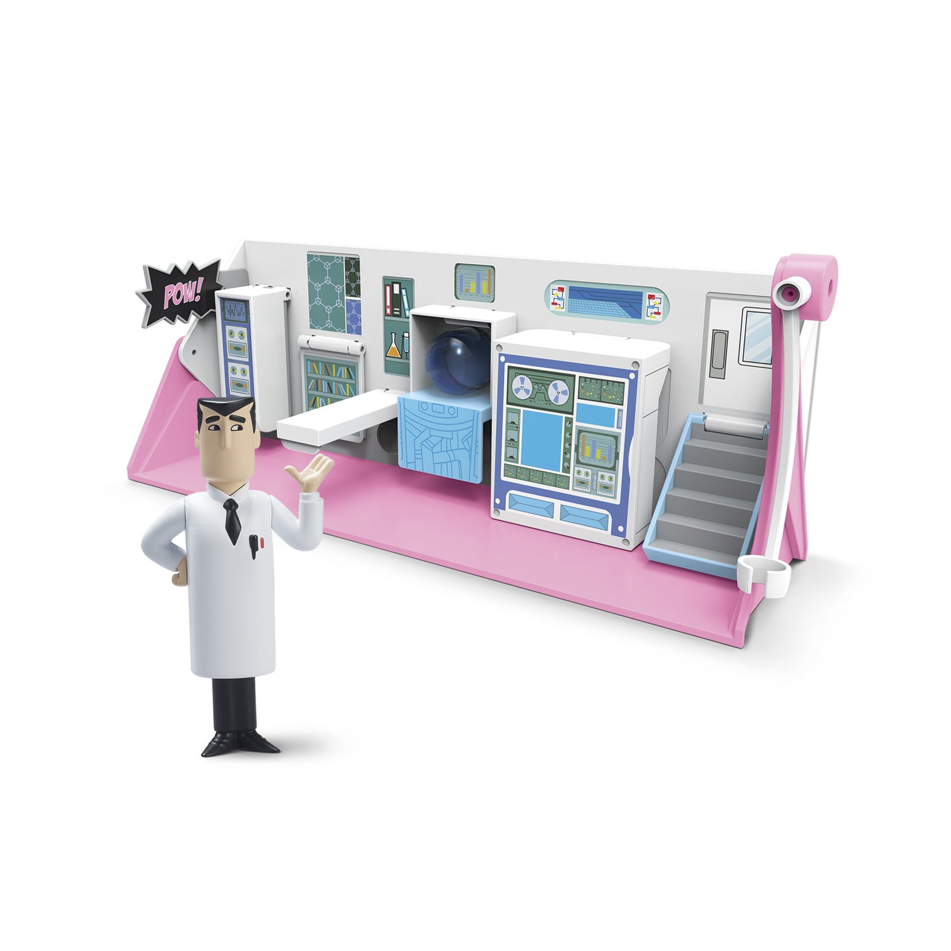 The Powerpuff Girls 6028023 Flip to Action Doll Play Set