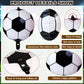14 Pcs Soccer Party Balloons,18 Inch Soccer Foil Balloon Sports Theme for Soccer Themed Party Decorations,Soccer Balloons Birthday Party Sports Party