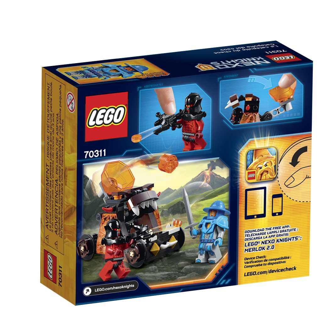 LEGO Nexo Knights Chaos Catapult Kit (93 Piece)